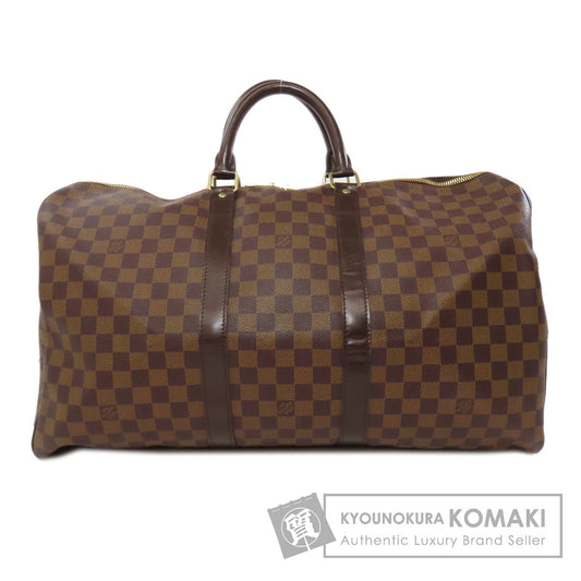 ルイヴィトン N41427 キーポル50 ボストンバッグ ダミエキャンバス レディース 【中古】【LOUIS VUITTON】