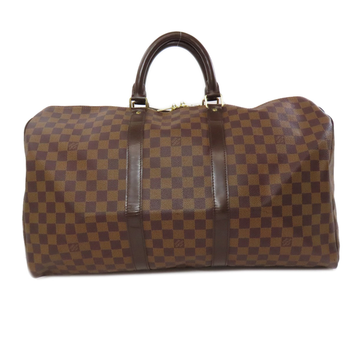 ルイヴィトン N41427 キーポル50 ボストンバッグ ダミエキャンバス レディース 【中古】【LOUIS VUITTON】