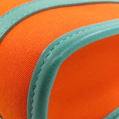 HERMES Petite Ash Belle Tote Bag Canvas CalfLadies [Used]