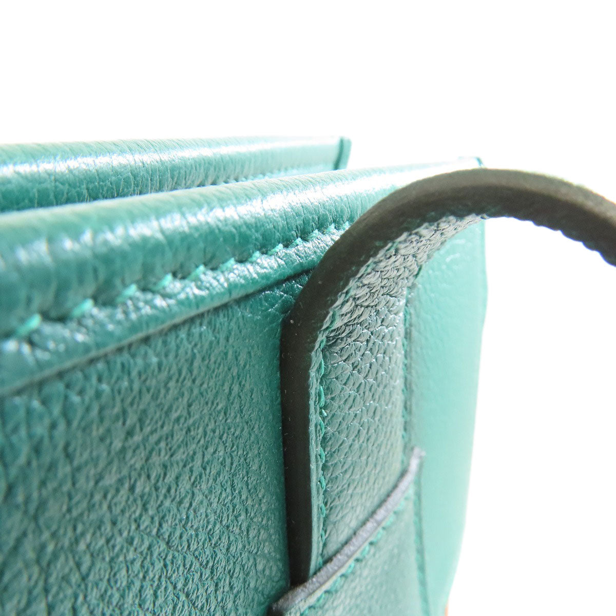 HERMES Petite Ash Belle Tote Bag Canvas CalfLadies [Used]