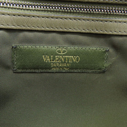 VALENTINO Camouflage pattern Star motif Shoulder Bag Nylon Ladies [Used]