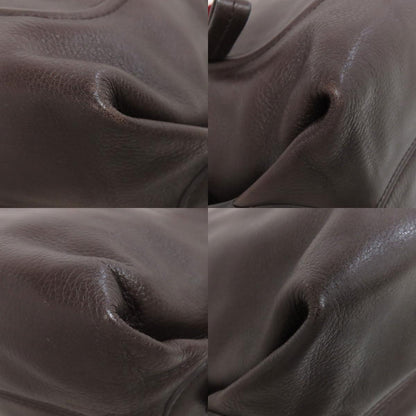 BALLY Simple design Shoulder Bag Leather Ladies [Used]