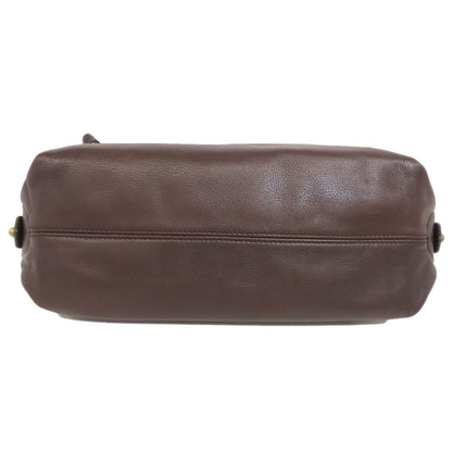 BALLY Simple design Shoulder Bag Leather Ladies [Used]
