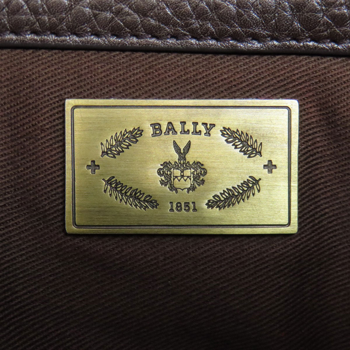 BALLY Simple design Shoulder Bag Leather Ladies [Used]
