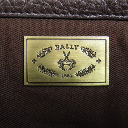BALLY Simple design Shoulder Bag Leather Ladies [Used]