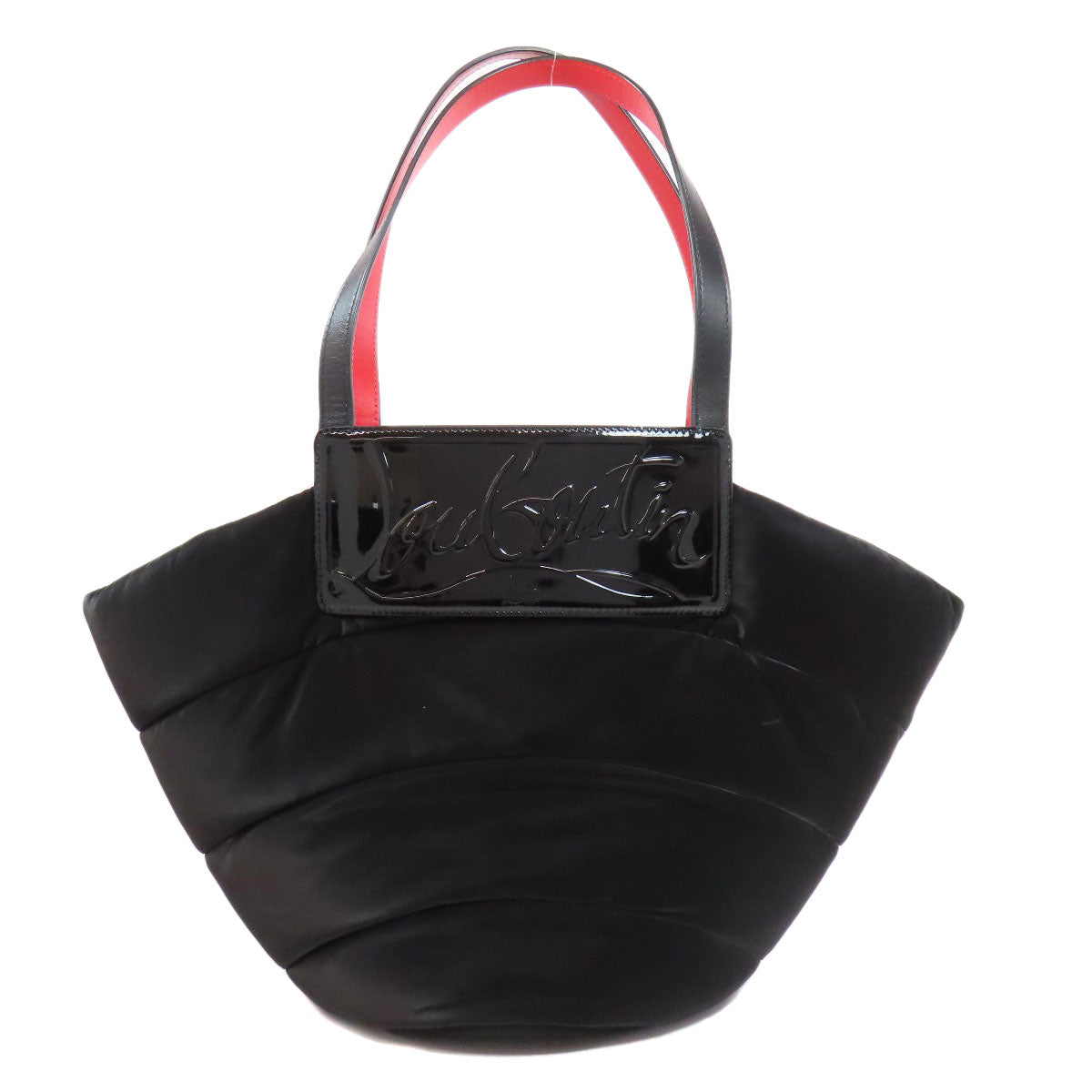 Christian Louboutin Rubishore Tote Bag Velvet Ladies [Used]