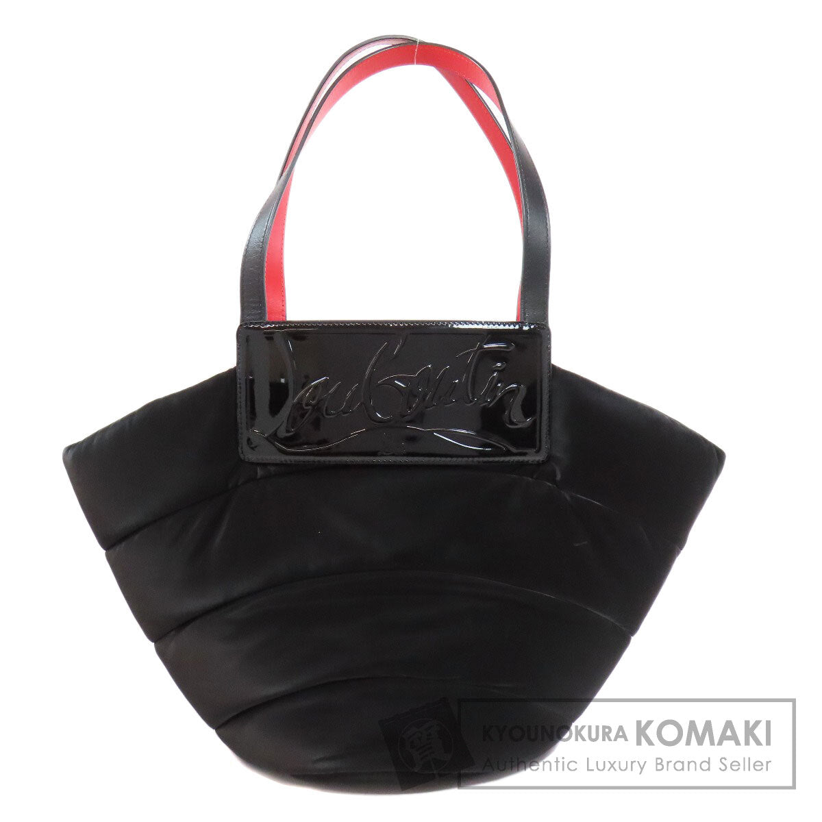 Christian Louboutin Rubishore Tote Bag Velvet Ladies [Used]