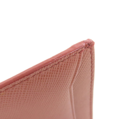 PRADA logo Card Case Safiano Ladies [Used]