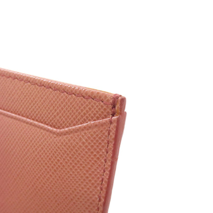 PRADA logo Card Case Safiano Ladies [Used]
