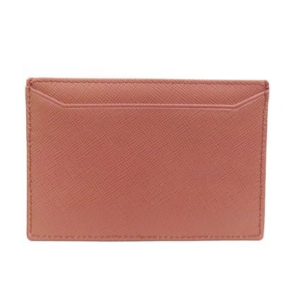 PRADA logo Card Case Safiano Ladies [Used]