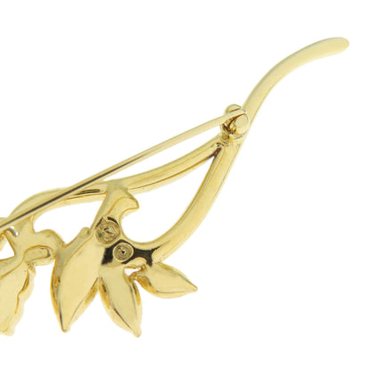 SWAROVSKI Clover motif Brooch Metal Ladies [Used]