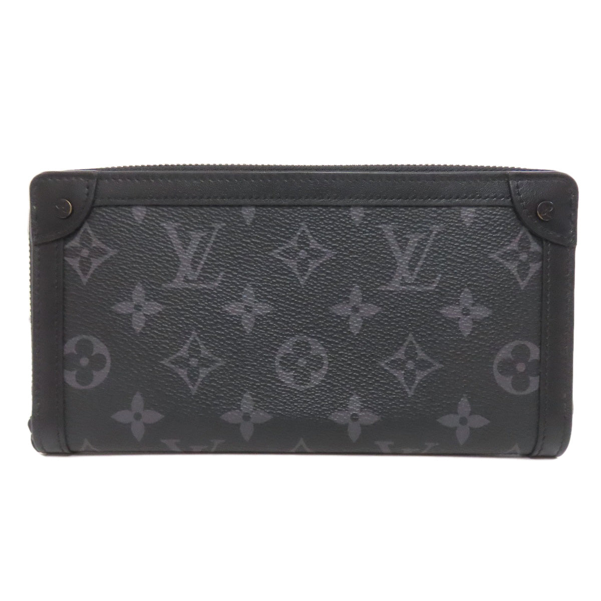 LOUIS VUITTON M80558 Zippy wallet Long wallet (with coin pocket) Monogram Eclipse mens [Used]