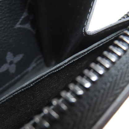 LOUIS VUITTON M80558 Zippy wallet Long wallet (with coin pocket) Monogram Eclipse mens [Used]