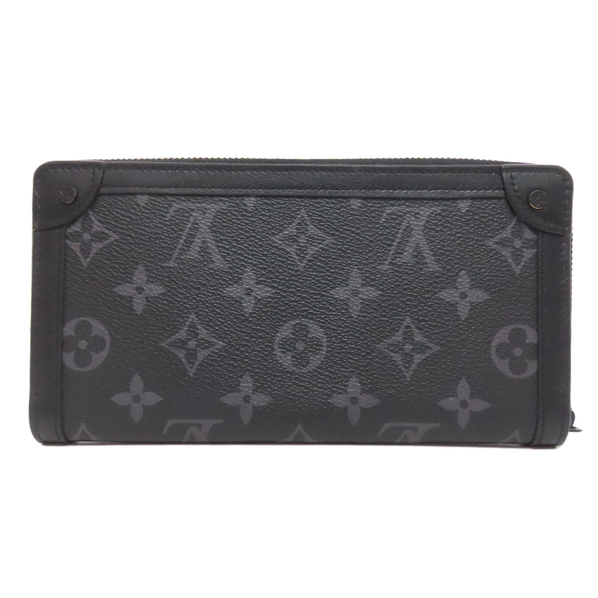 LOUIS VUITTON M80558 Zippy wallet Long wallet (with coin pocket) Monogram Eclipse mens [Used]