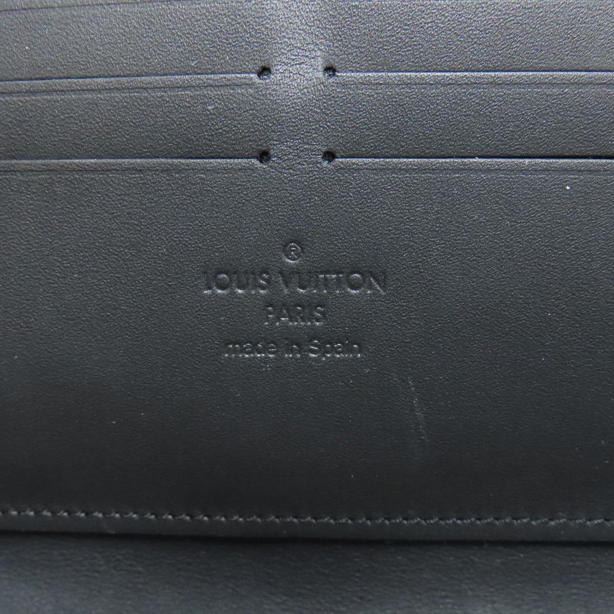 LOUIS VUITTON M80558 Zippy wallet Long wallet (with coin pocket) Monogram Eclipse mens [Used]