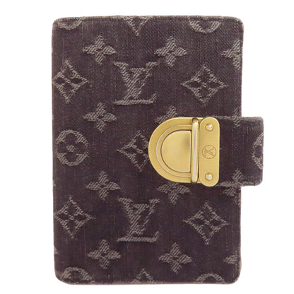 LOUIS VUITTON R21038 AgendaPM Notebook cover Denim Ladies [Used]