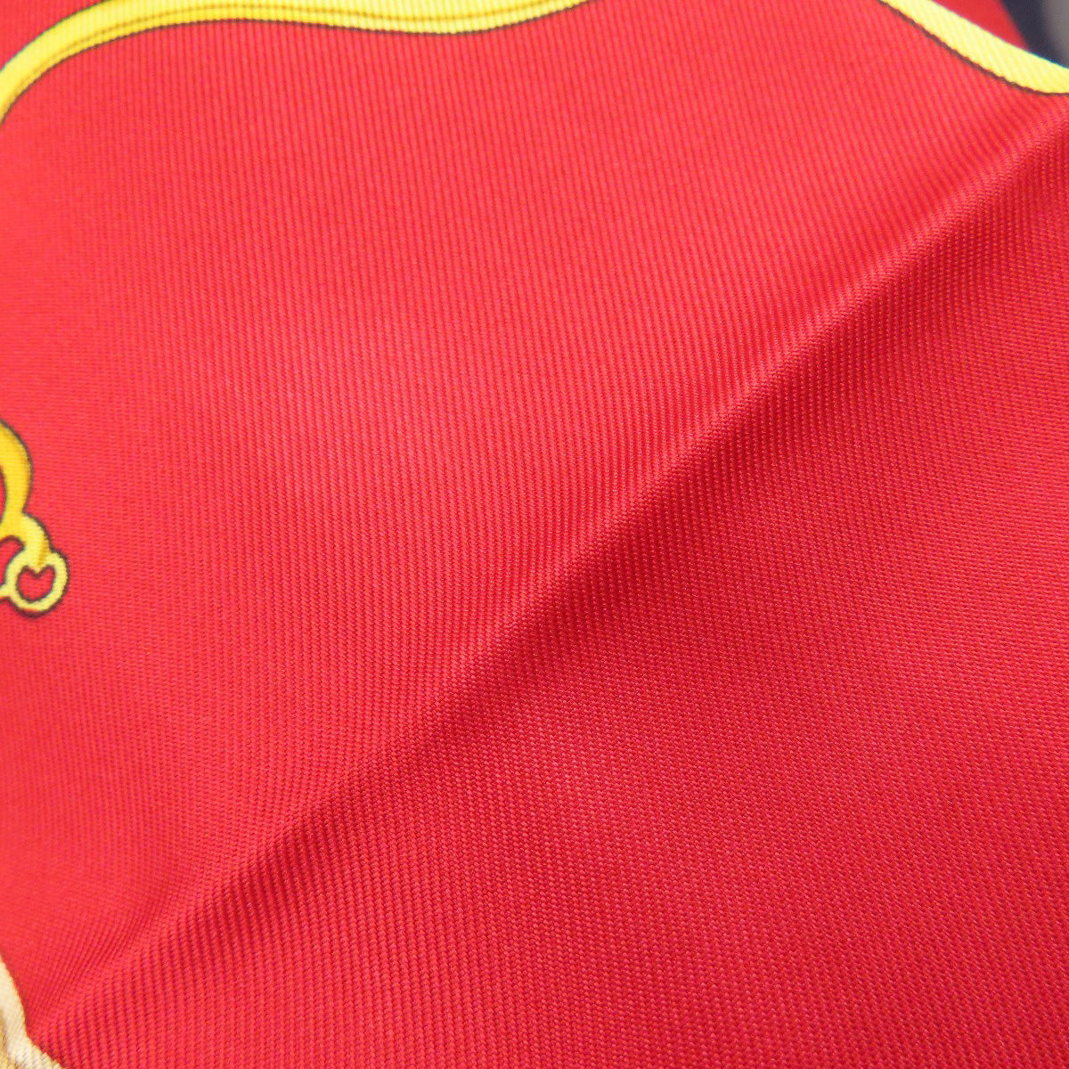 HERMES Carre90 LES MUSEROLLES Noseband Scarf Cashmere Ladies [Used]