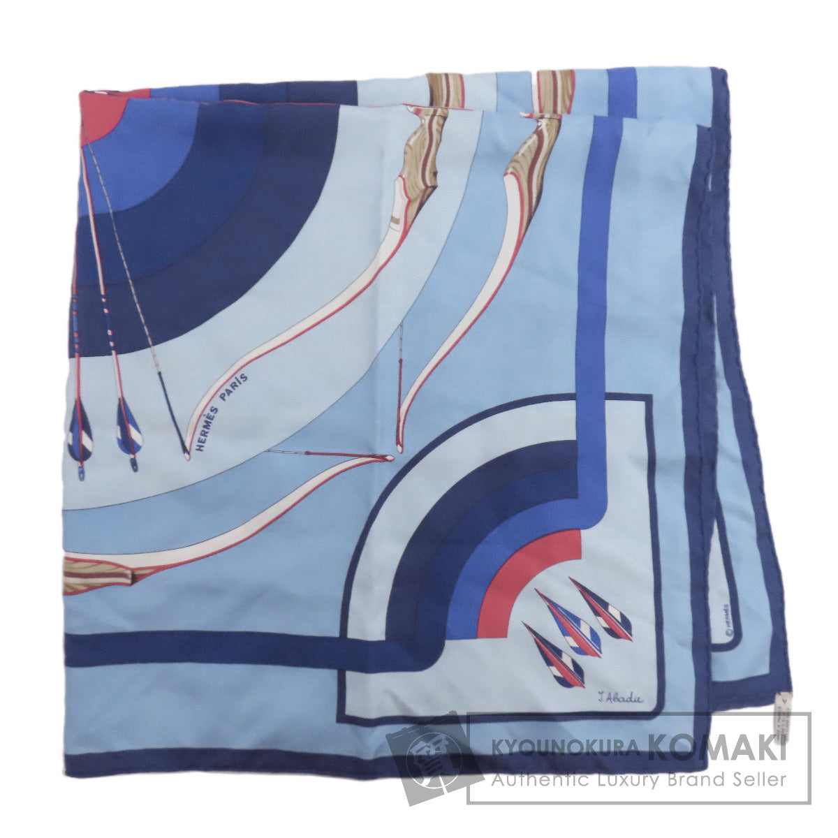 HERMES Carre90 ARCS EN CiEL Scarf Silk Ladies [Used]