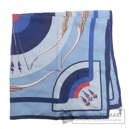 HERMES Carre90 ARCS EN CiEL Scarf Silk Ladies [Used]