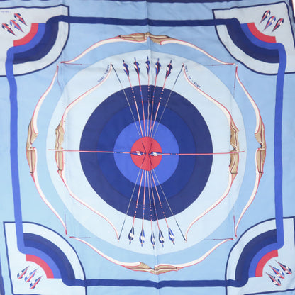 HERMES Carre90 ARCS EN CiEL Scarf Silk Ladies [Used]