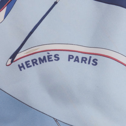 HERMES Carre90 ARCS EN CiEL Scarf Silk Ladies [Used]