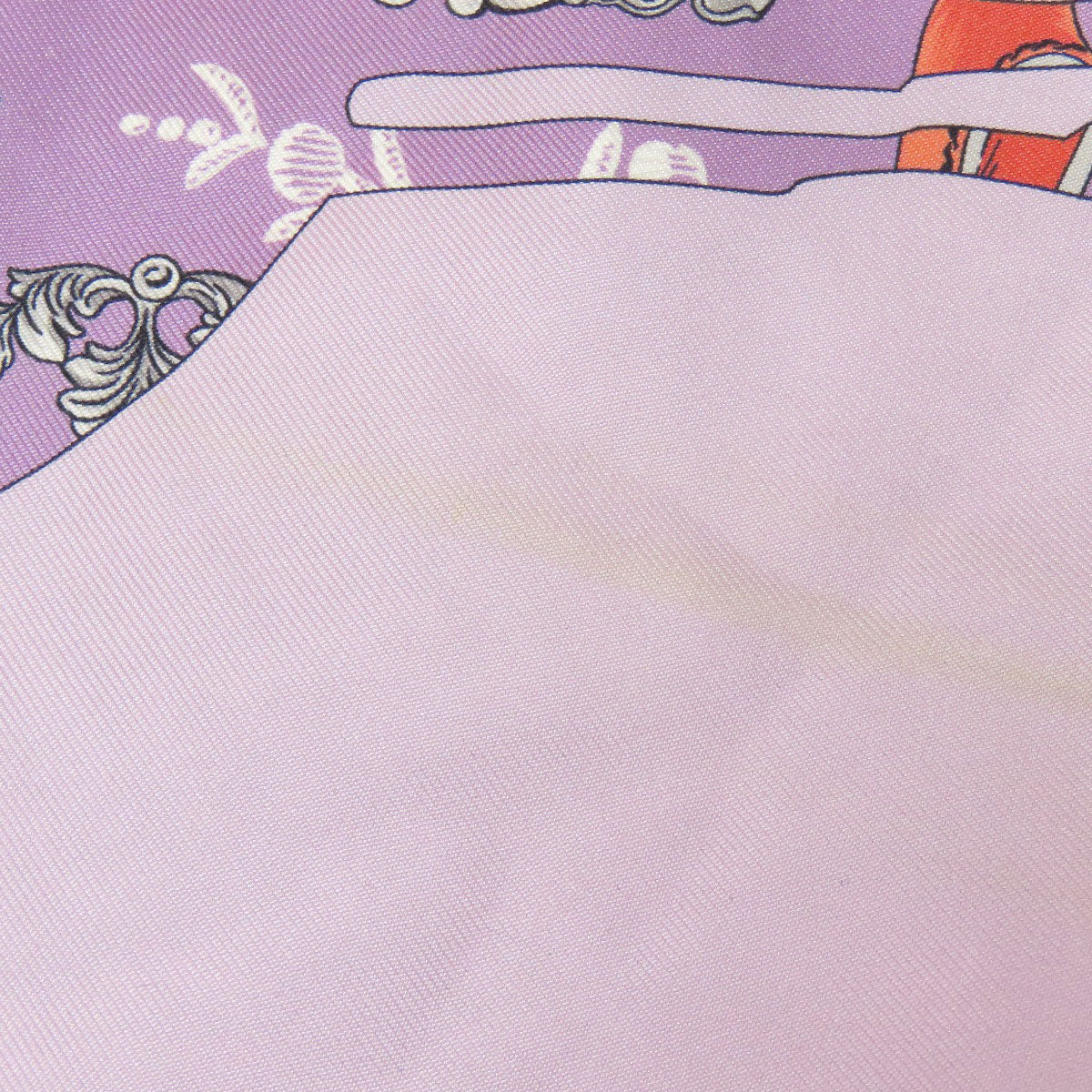 HERMES Maxi Twilly cut Scarf Silk Ladies [Used]