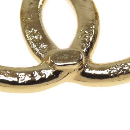 CHANEL Tweed pattern COCO Mark Brooch Metal Ladies [Used]