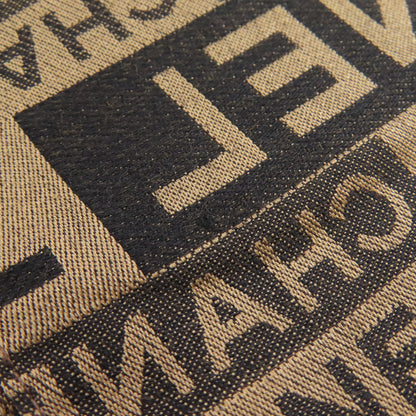 CHANEL Logo overall pattern Scarf Silk woolLadies [Used]