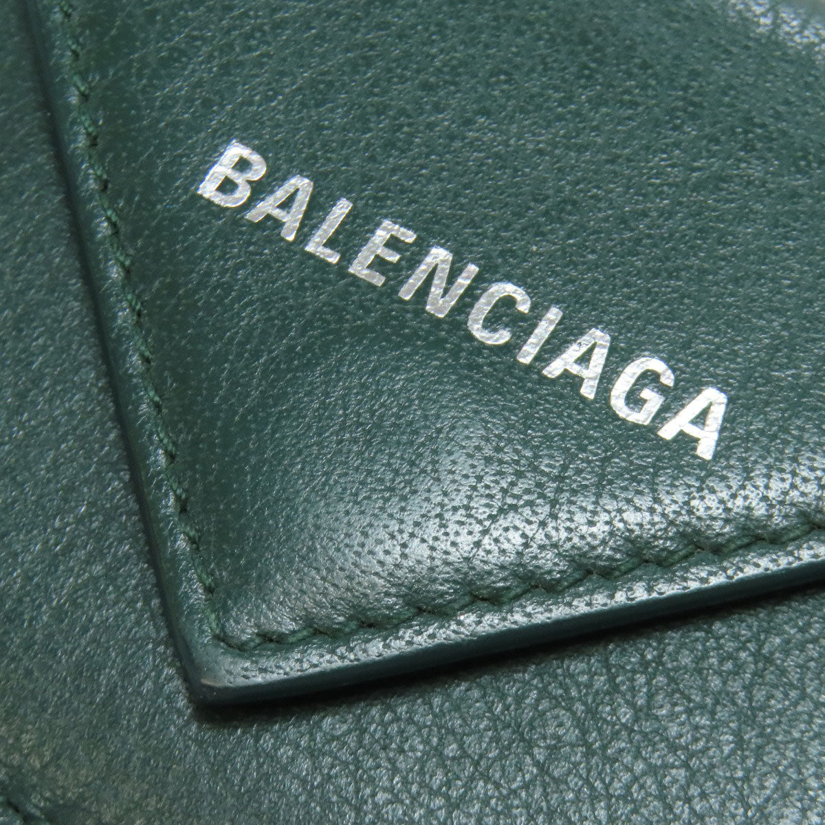 BALENCIAGA  391446 Compact Wallet Tri-fold Wallet Bifold Wallet with Coin Pocket  Leather Ladies [Used]