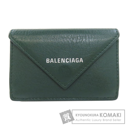 BALENCIAGA  391446 Compact Wallet Tri-fold Wallet Bifold Wallet with Coin Pocket  Leather Ladies [Used]