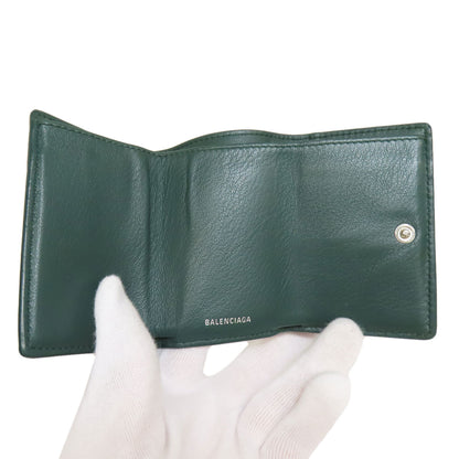BALENCIAGA  391446 Compact Wallet Tri-fold Wallet Bifold Wallet with Coin Pocket  Leather Ladies [Used]