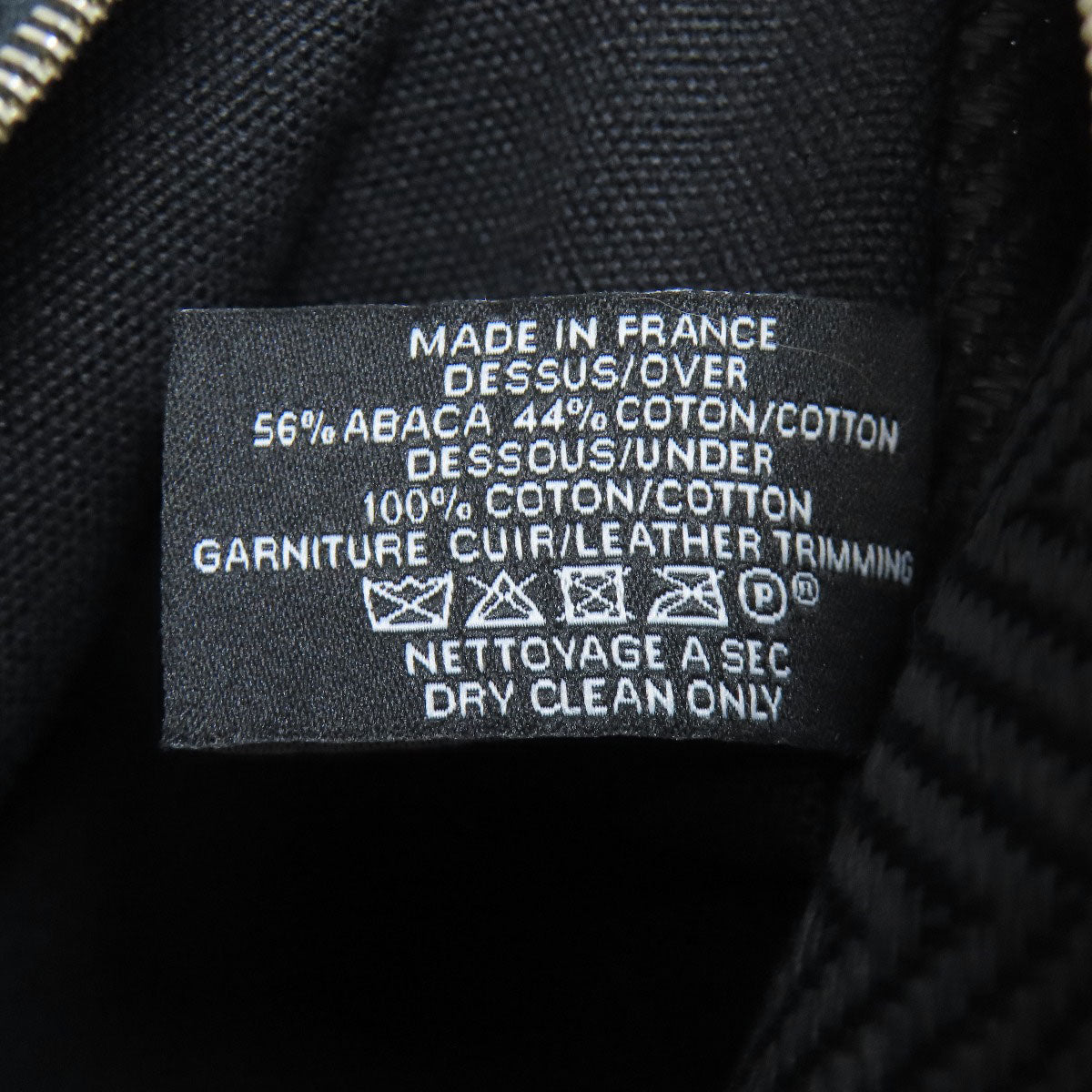 HERMES logo Accessory pouch Cotton Ladies [Used]