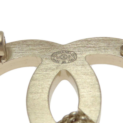 CHANEL COCO Mark Matelasse bag charm Brooch Gold Plated Ladies [Used]