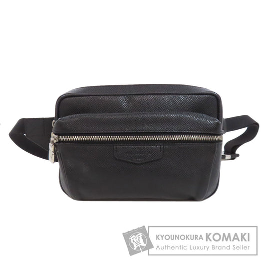 LOUIS VUITTON M33438 Bum bag body bag Taiga Ladies [Used]