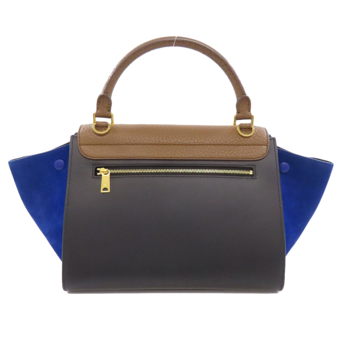 CELINE Trapeze 2WAY Handbag Calf Ladies [Used]