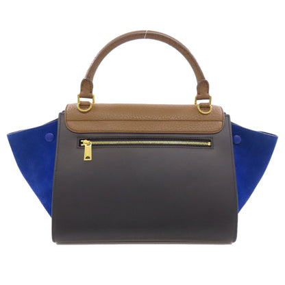 CELINE Trapeze 2WAY Handbag Calf Ladies [Used]