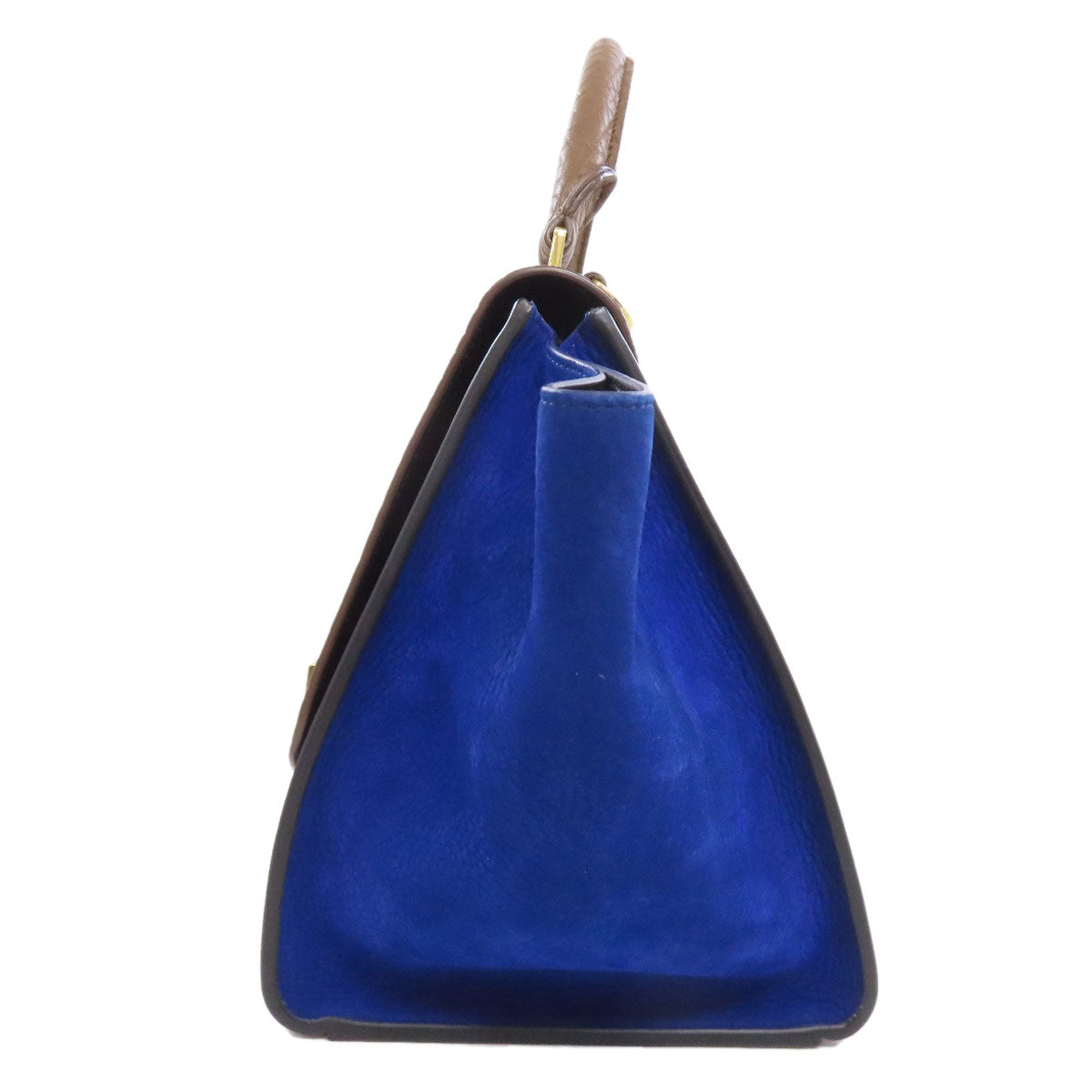 CELINE Trapeze 2WAY Handbag Calf Ladies [Used]