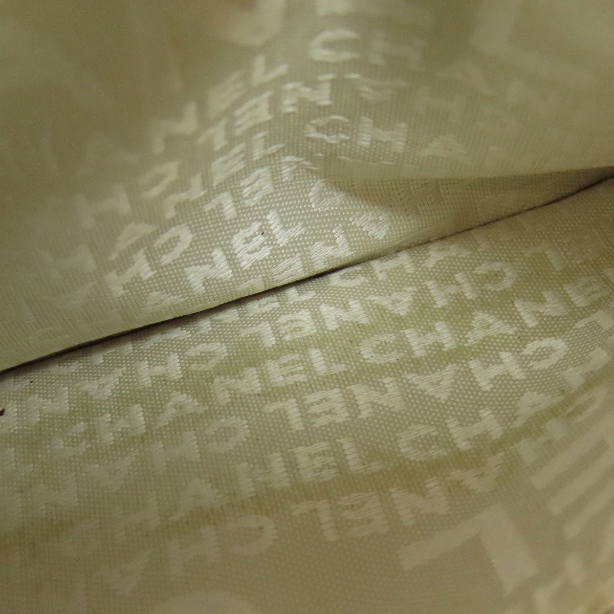 CHANEL CAMBON LINE SilverHardware Bifold Wallet with Coin Pocket Calf Ladies [Used]