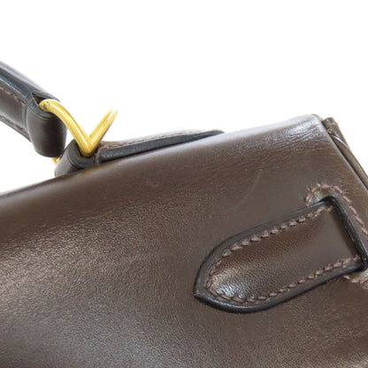 HERMES   Handbag Kelly 32 inner stitch GoldHardware Vibrato Ladies