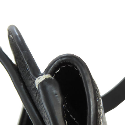 CHRISTIAN DIOR Bee Saddle Shoulder Bag Calf Ladies [Used]