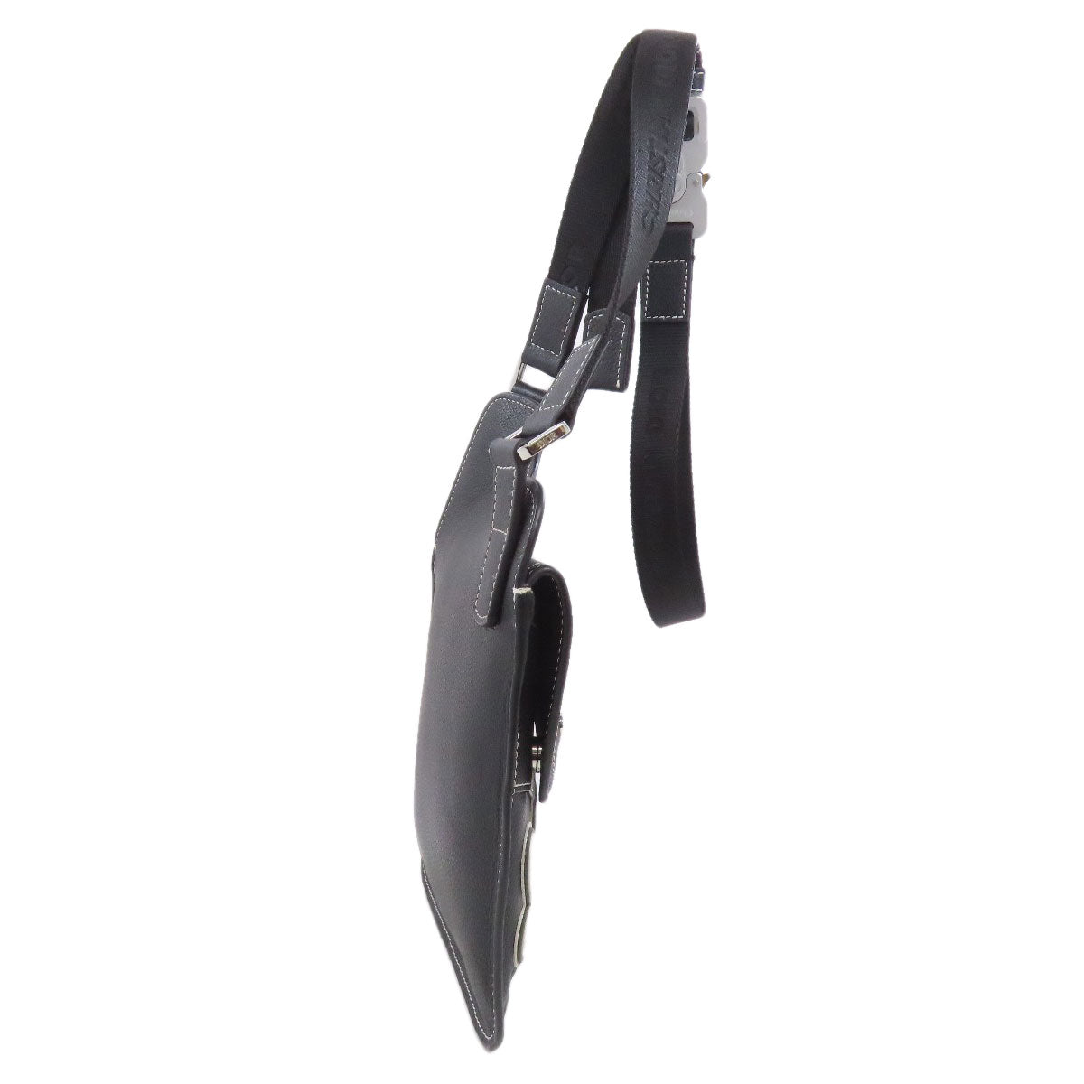 CHRISTIAN DIOR Bee Saddle Shoulder Bag Calf Ladies [Used]