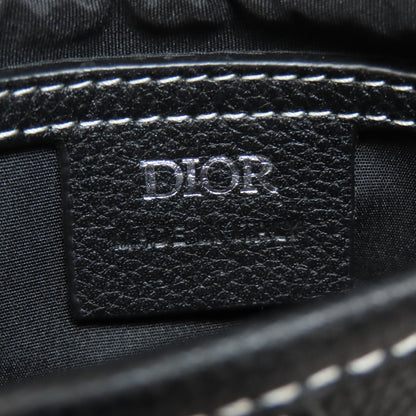 CHRISTIAN DIOR Bee Saddle Shoulder Bag Calf Ladies [Used]