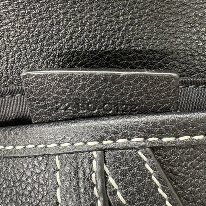 CHRISTIAN DIOR Bee Saddle Shoulder Bag Calf Ladies [Used]