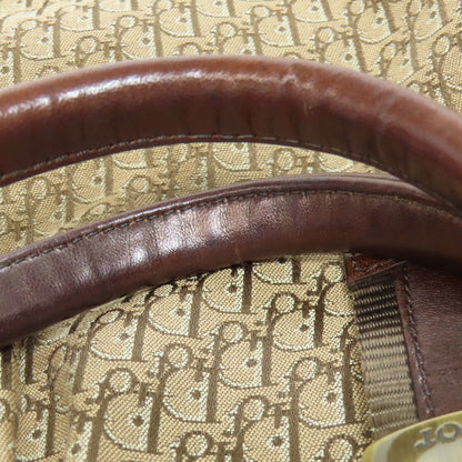 CHRISTIAN DIOR Trotter pattern Handbag Canvas Ladies [Used]