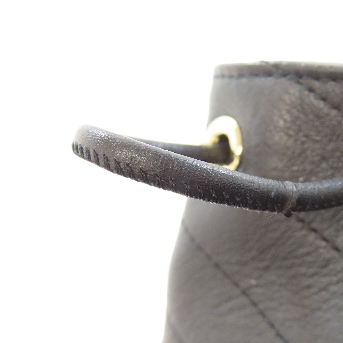 CHANEL V Stitch COCO Mark GoldHardware Backpack Â· Daypack Calf Ladies [Used]