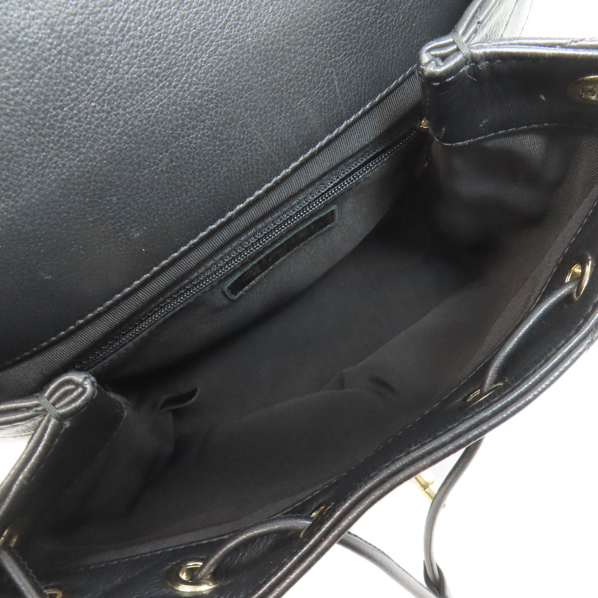 CHANEL V Stitch COCO Mark GoldHardware Backpack Â· Daypack Calf Ladies [Used]