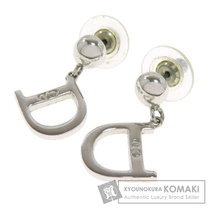 CHRISTIAN DIOR D logo earring Metal Ladies [Used]