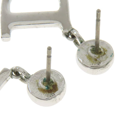 CHRISTIAN DIOR D logo earring Metal Ladies [Used]