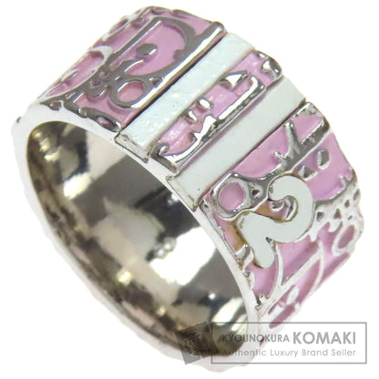 CHRISTIAN DIOR Trotter pattern Ring Metal Ladies [Used]
