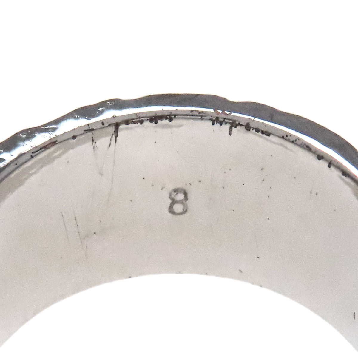 CHRISTIAN DIOR Trotter pattern Ring Metal Ladies [Used]